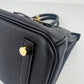 Birkin25 バーキン25 Black ブラック GHW ゴールド金具 W刻印 Togo トゴ