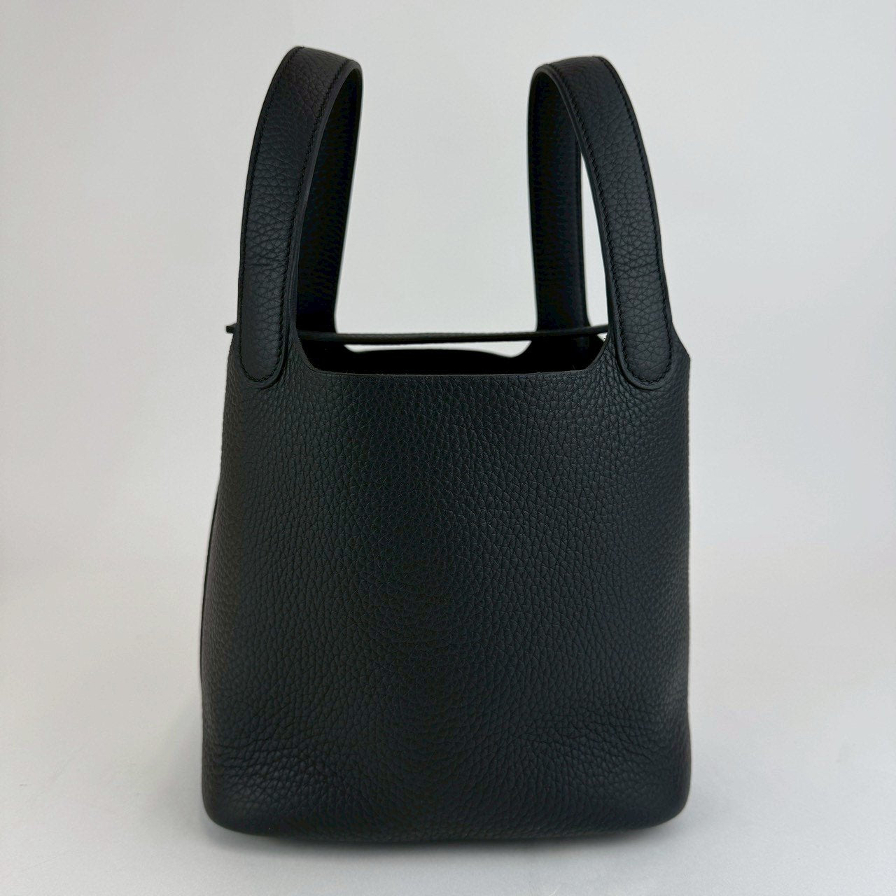 Picotin Lock PM ピコタンロック18 Black ブラック  PHW シルバー金具 Clemance クレマンス Stamp-K K刻印