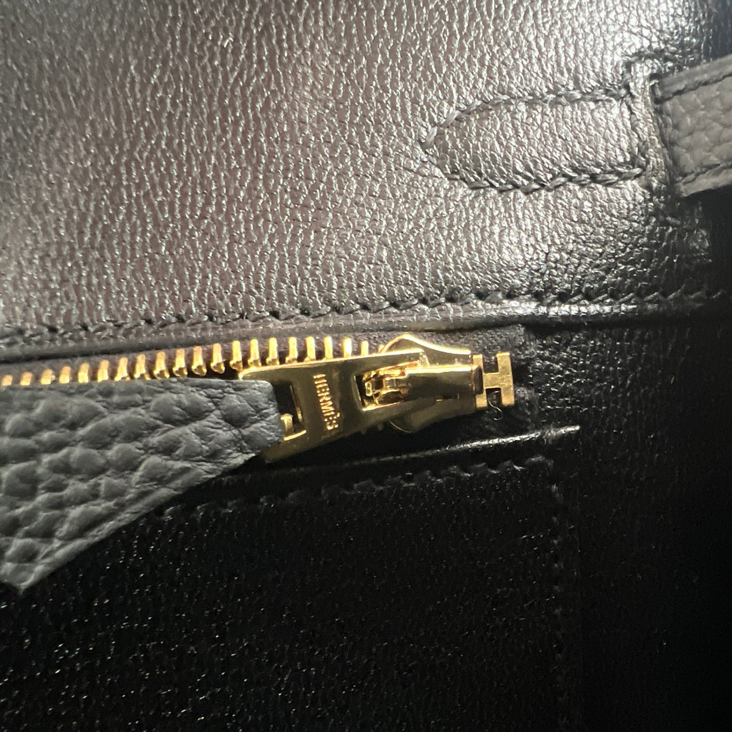 Birkin25 バーキン25 Black ブラック Togo トゴ GHW ゴールド金具 Stamp-K K刻印