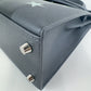 Kelly25 Casague étoilee ケリー25 カザックエトワール Ardoise/Black /Vert peppermint アルドワーズ/ブラック/ヴェールペパーミント  PHW シルバー金具 Stamp-W W刻印