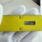Haut a courries 40 Combi オータクロア40コンビ　Yellow イエロー　PHW シルバー金具　Stamp-D D刻印