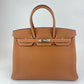 Birkin35 バーキン35 Gold ゴールド  PHW シルバー金具 Togo トゴ Stamp-W W刻印