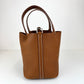 Picotin Lock PM ピコタンロック18　Gold ゴールド  PHW シルバー金具　Veau Barenia ヴォーバレニア　Stamp-K K刻印