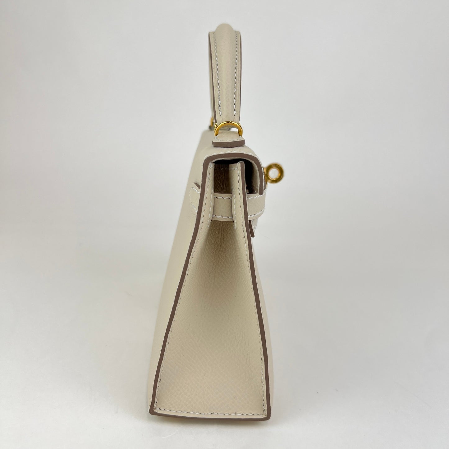 Mini kelly ミニケリー Craie クレ Epsom エプソン GHW ゴールド金具 Stamp-K K刻印