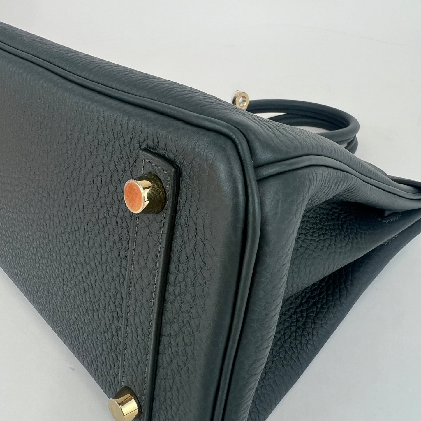 Birkin25 バーキン25 Vert mangrove ヴェールマングローブ  PMBHW シャンパンゴールド金具 Togo トゴ Stamp-K K刻印