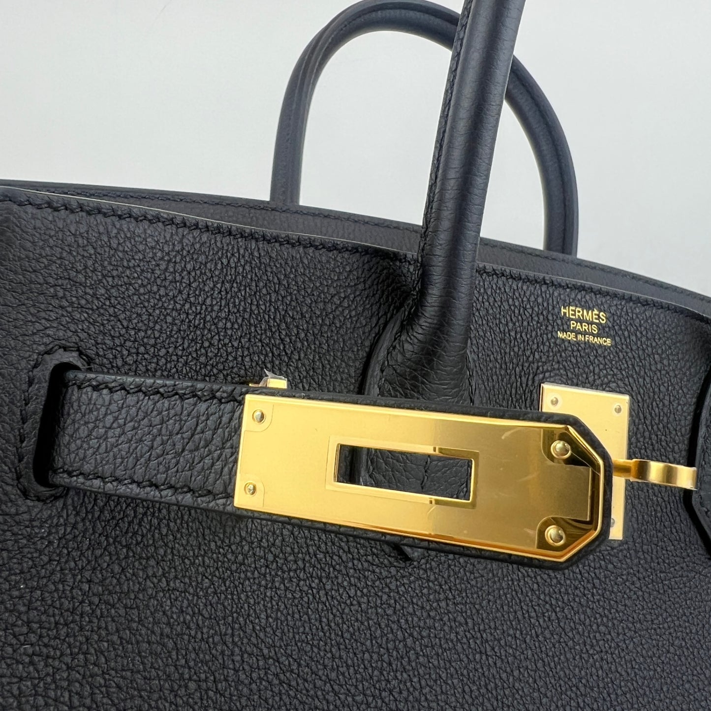 Birkin30 バーキン30 Black ブラック GHW ゴールド金具 Stamp-W W刻