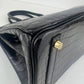 Birkin30 バーキン30 Black ブラック  GHW ゴールド金具 Shiny crocodile シャイニークロコダイル Stamp-Y Y刻印
