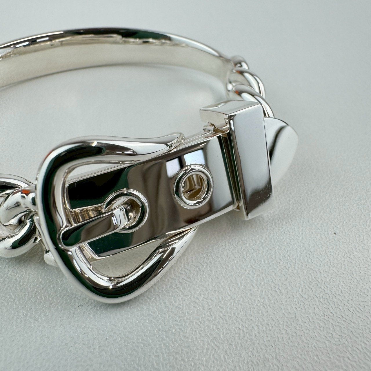 Inflexible bracelet GM  ブークレ セリエ　インフレキシブルブレスレットGM シルバー　silver