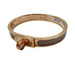 Mini clic kelly PM エナメルブレスレット ミニ・クリック・ケリー Marron grace マロングラッセ Rose gold plated ローズゴールドプレーテッド