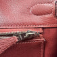 Birkin25 バーキン25 Rouge H ルージュアッシュ　PHW シルバー金具 tamp-K K刻