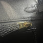 Birkin25 バーキン25 Black ブラック GHW ゴールド金具　Togo トゴ　Stamp-W W刻