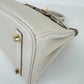 Birkin25 バーキン25 Stamp-W W刻印 Togo トゴ Craie クレ GHW ゴールド金具