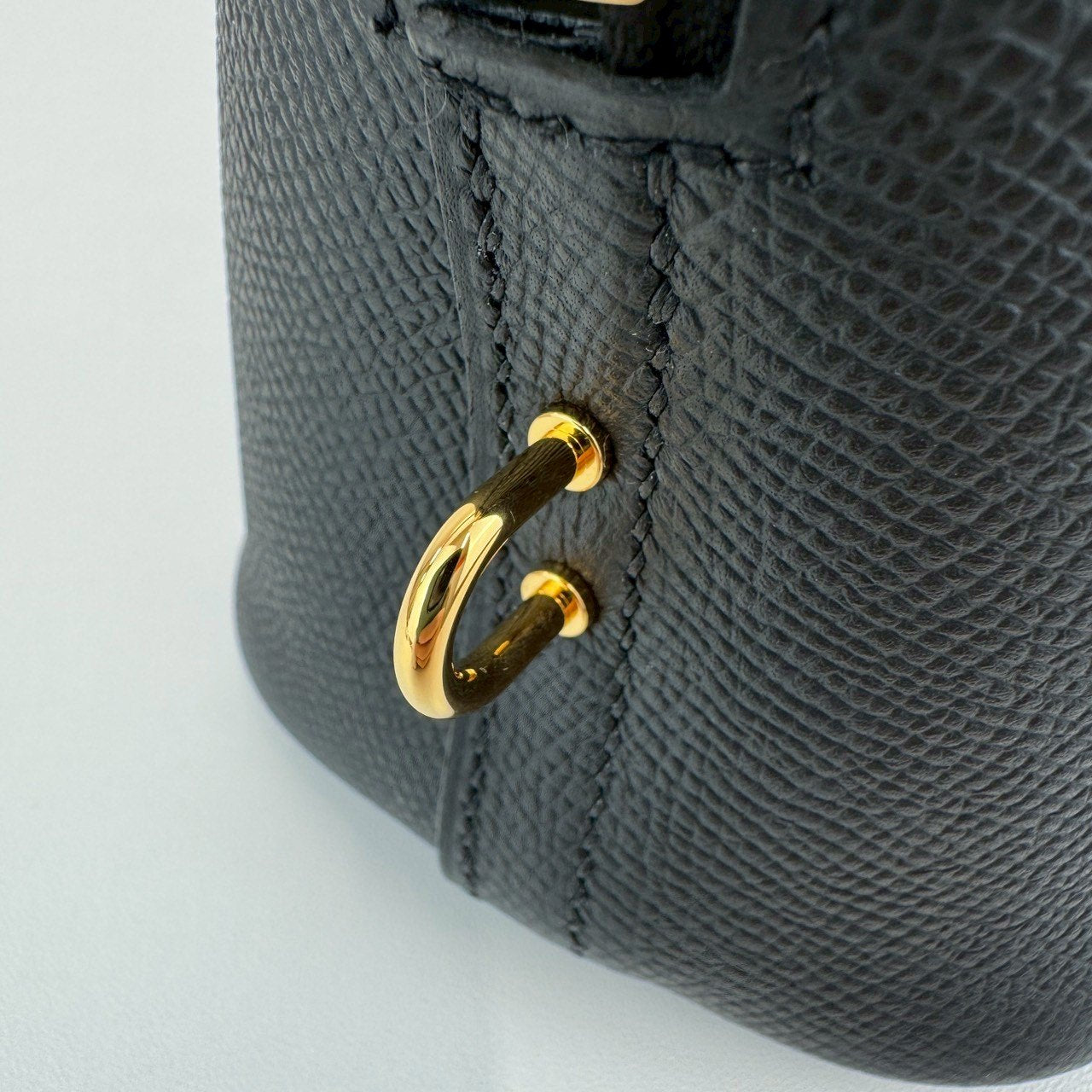 新品未使用 HERMES エルメス Bolide25 ボリード25 ブラック ゴールド金具 W刻 Stamp-W W刻印 Epsom エプソン