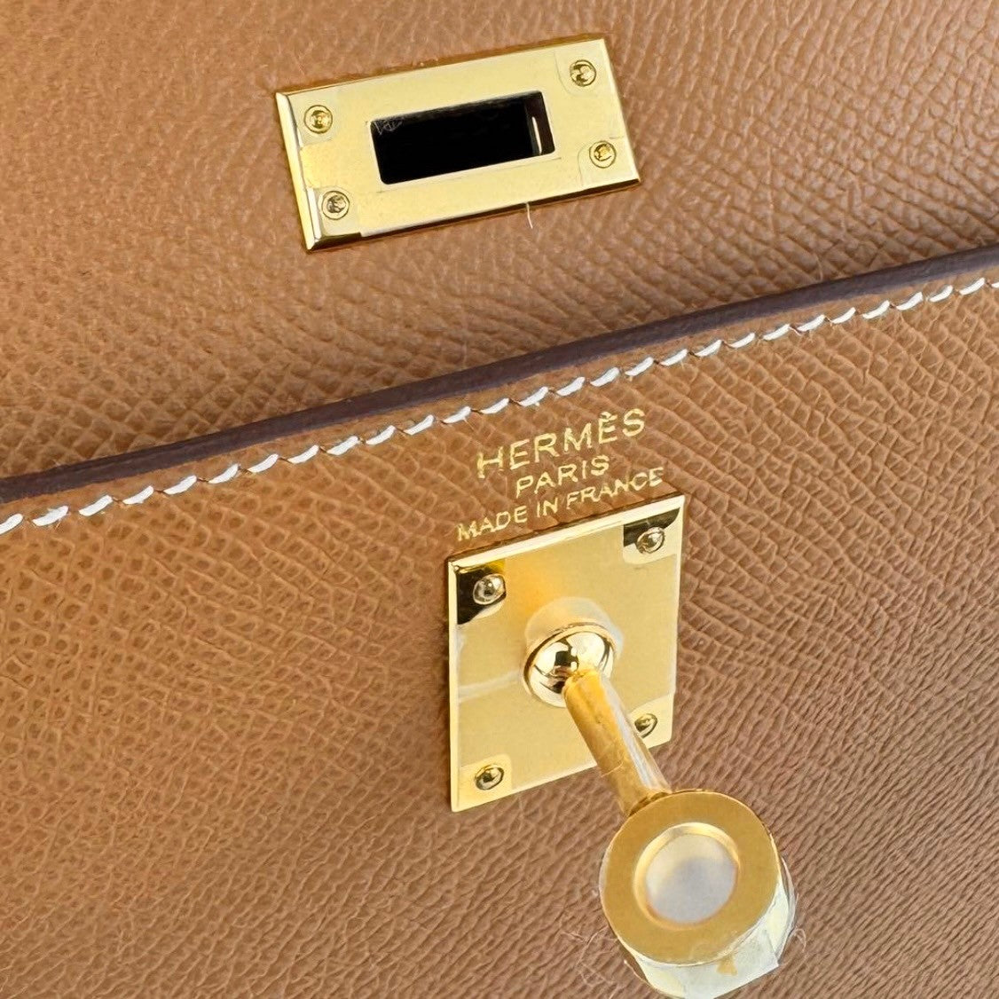 Kelly25 Sellier ケリー25セリエ Gold ゴールド  GHW ゴールド金具 Epsom エプソン Stamp-W W刻印