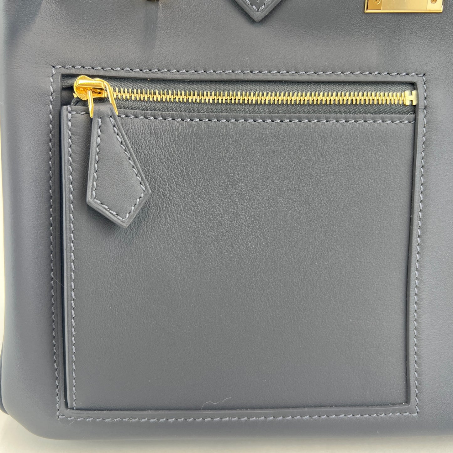 Birkin30 colormatic バーキン30 カラーマティック Gris misty グリミスティ Swift スイフト PMBHW シャンパンゴールド金具 Stamp-K K刻印