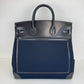 Hac 40 cargo オータクロア40 カーゴ Blue marine ブルーマリーン/Black ブラック Toile goeland/Box calf トワルゴエラン/ボックスカーフ PHW シルバー金具 B刻印