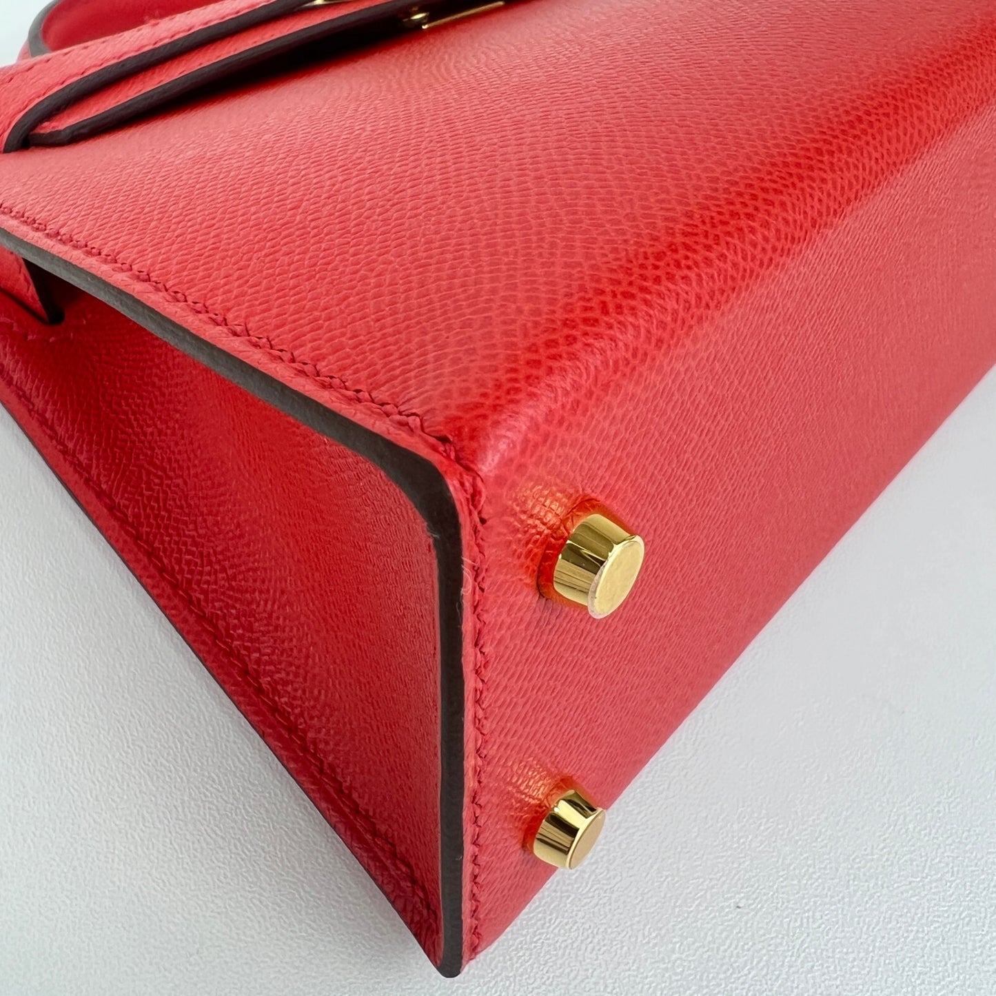 Mini kelly ミニケリー Rouge de coeur ルージュドクール Madame マダム GHW ゴールド金具 Stamp-K K刻印