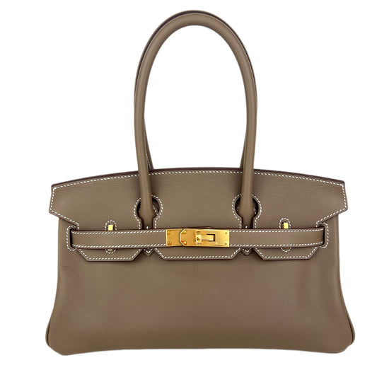 Shoulder Birkin29 ショルダーバーキン29 Etoupe エトープ Evercolor エバーカラー GHW ゴールド金具 Stamp-K K刻印