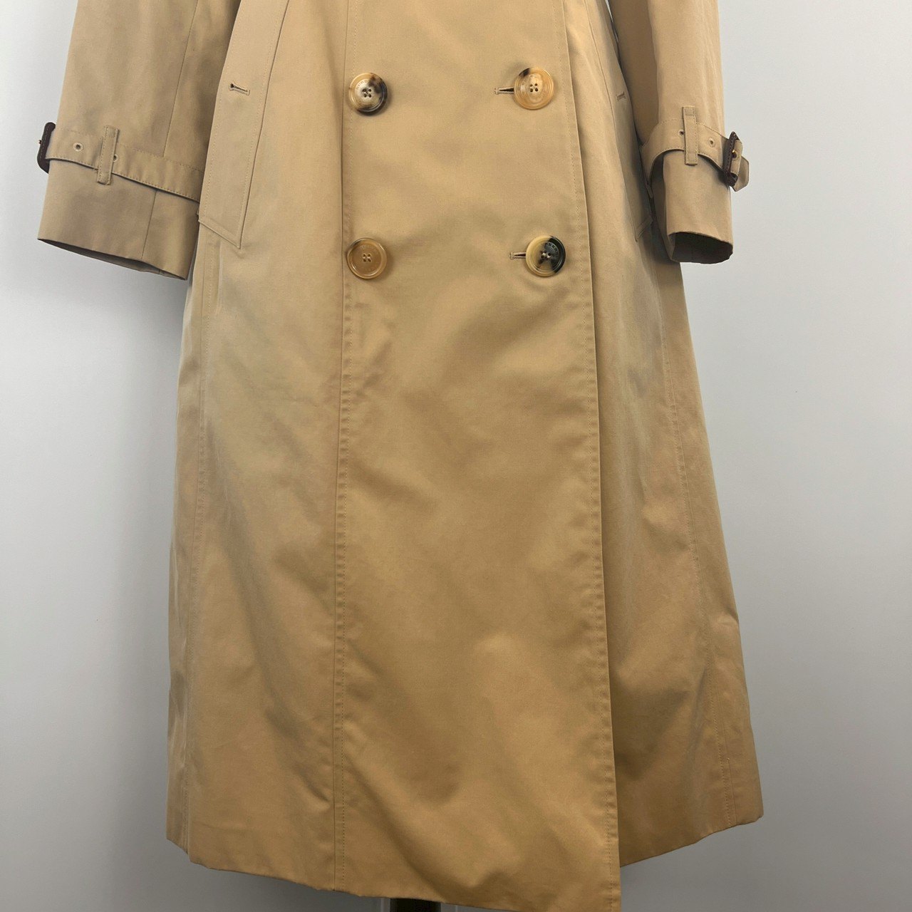 Burberry バーバリー トレンチコート　ダブルボタン beige ベージュ 綿 100%