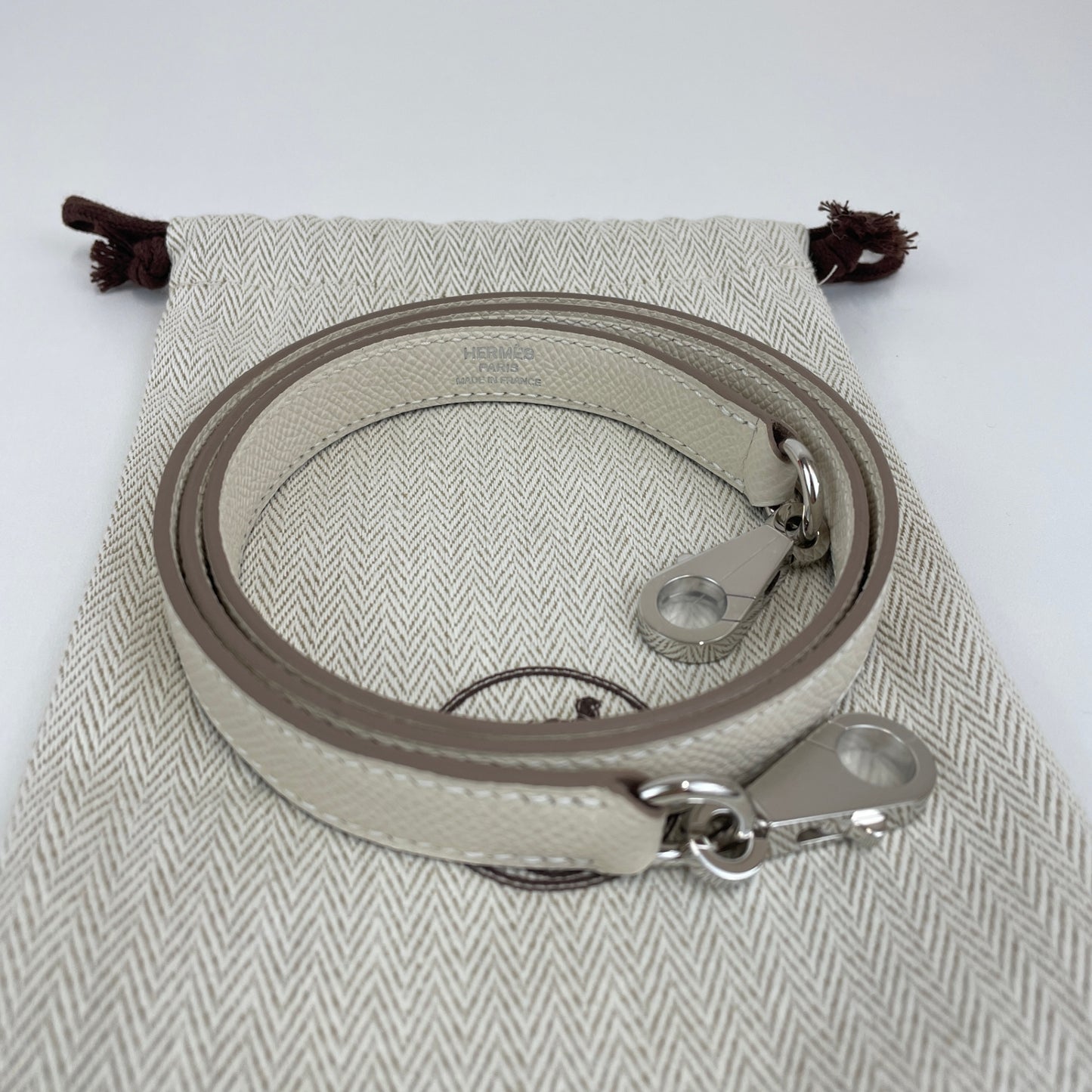 Kelly25 ケリー25 Craie クレ Epsom エプソン PHW シルバー金具 Stamp-W W刻印