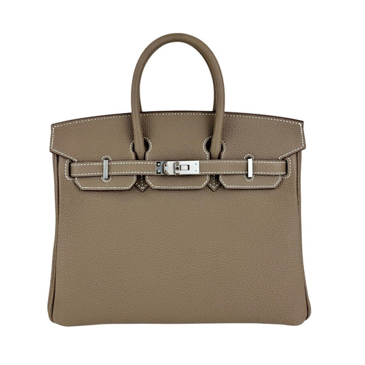 Birkin25 バーキン25 Etoupe エトープ  PHW シルバー金具 Togo トゴ Stamp-K K刻印