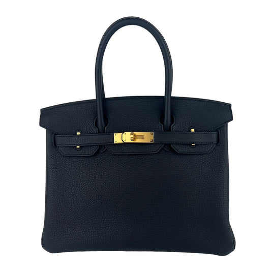 Birkin30 バーキン30 Black ブラック GHW ゴールド金具 W刻印 Epsom エプソン