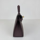 Hermès エルメス Mini kelly ミニケリー Stamp-W W刻印  Epsom エプソン Rouge sellier ルージュセリエ EHW エレクトラム金具