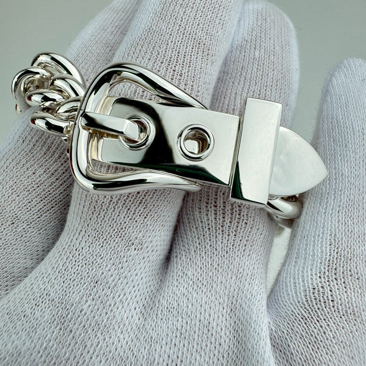 Inflexible bracelet GM  ブークレ セリエ　インフレキシブルブレスレットGM シルバー　silver