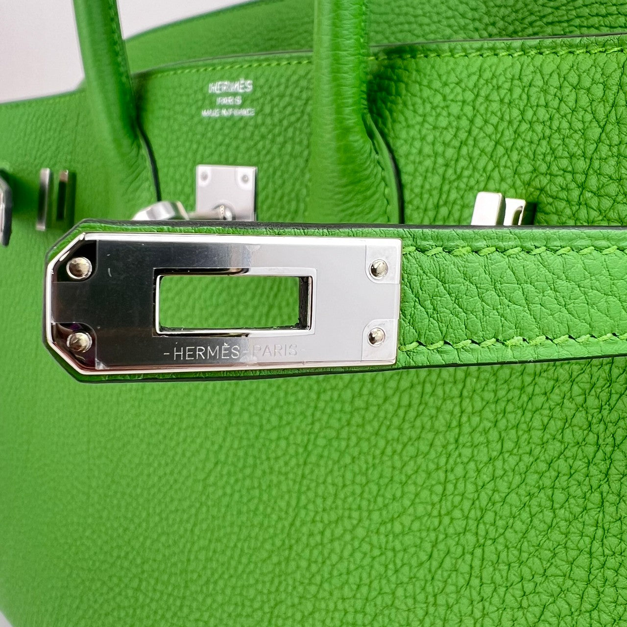 Birkin25 バーキン25 Vert Yucca ヴェールユッカ Togo トゴ PHW シルバー金具 B刻印