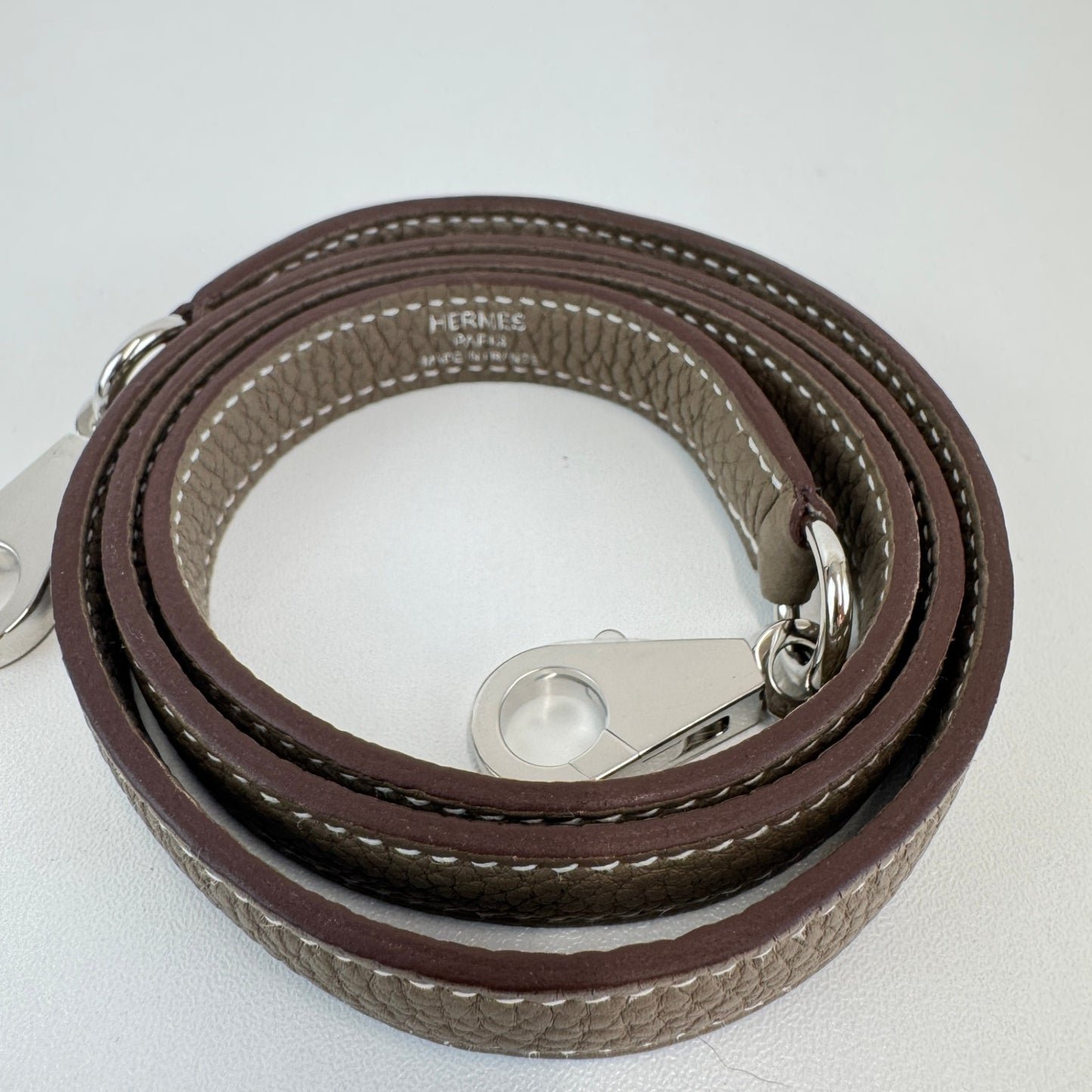 Kelly25 ケリー25 Etoupe エトープ Togo トゴ PHW シルバー金具 Stamp-K K刻印