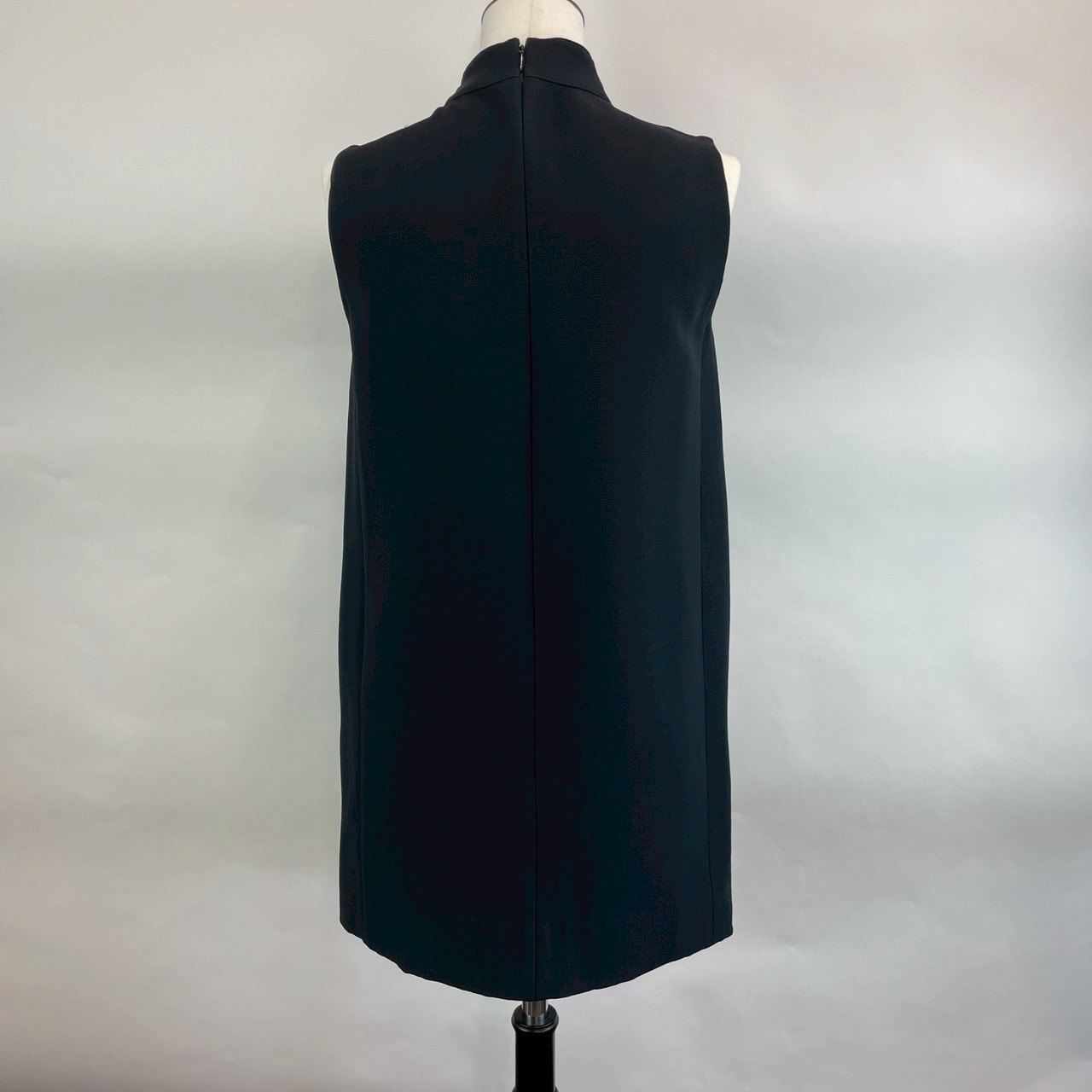 ワンピース 111R17A1166 ブラック ウール77% シルク23% サイズ34