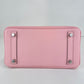 Birkin25 バーキン25 Rose sakura ローズサクラ PHW SV金具 Stamp-D D刻印