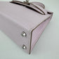 Mini kelly ミニケリー Stamp-K K刻印 Epsom エプソン Mauve pale モーヴペール PHW シルバー金具