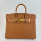 Birkin25 バーキン25 Gold ゴールド Togo トゴ GHW ゴールド金具 Stamp-K K刻印