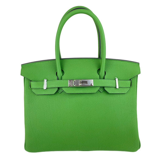 Birkin30 バーキン30 Vert yucca ヴェールユッカ Togo トゴ PHW シルバー金具 B刻