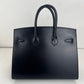 Birkin25 バーキン25 Black ブラック Stamp-K K刻印 Box calf ボックスカーフ