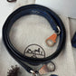 Kelly25 ケリー25 Blue saphir ブルーサファイア Alligatorアリゲーター PHW シルバー金具 Stamp-W W刻印
