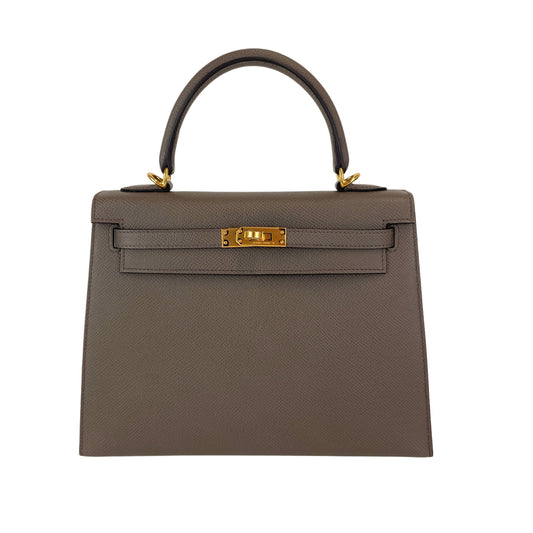 Kelly25 ケリー25 Etain エタン Epsom エプソン GHW ゴールド金具 Stamp-K K刻印