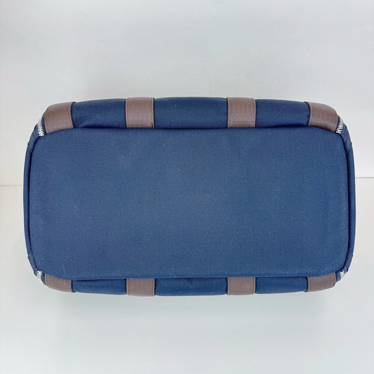 新品未使用　HERMES エルメス　犬用キャリーバッグ　ネイビー　ブラウン