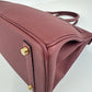 Birkin30 バーキン30 Rouge H ルージュアッシュ GHW ゴールド金具 Stamp-K K刻印 Togo トゴ