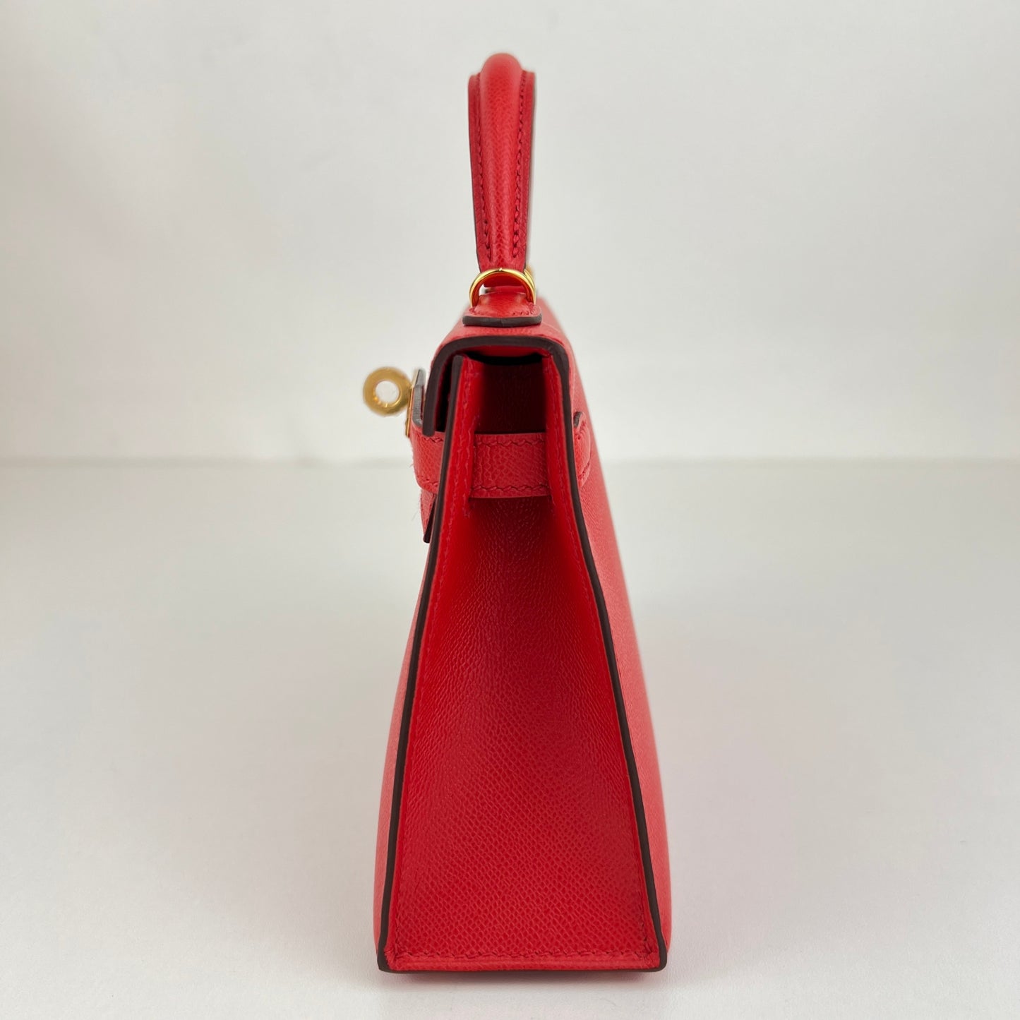 Mini kelly ミニケリー Rouge de coeur ルージュドクール Madame マダム GHW ゴールド金具 Stamp-K K刻印