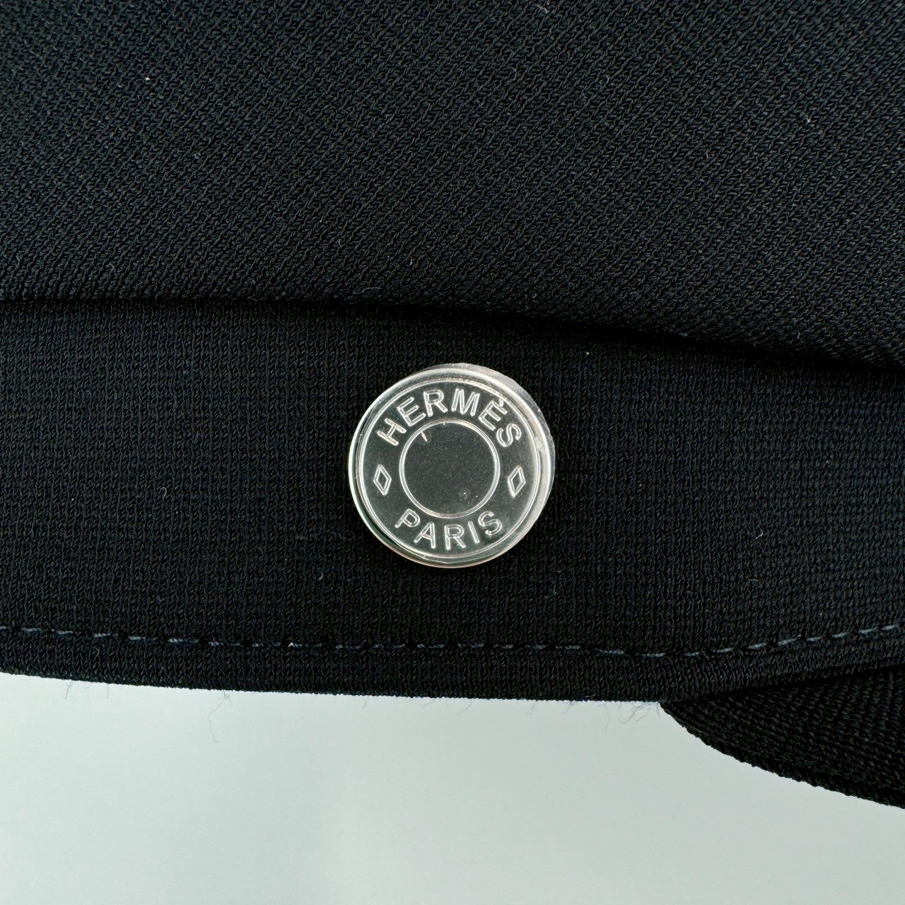 HERMES エルメス Casquette femme vauban milano #58 サイズ58 キャスケット 《ヴォーバン》 ミラノジャージー ブラック
