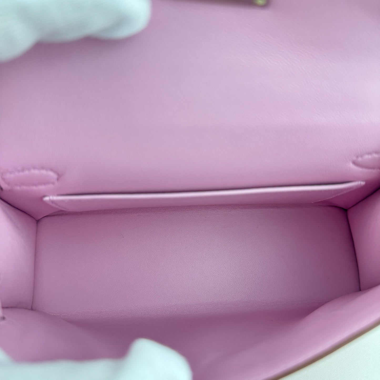 Mini kelly ミニケリー　Mauve Sylvestre　PHW シルバー金具 モーヴシルベストル　Stamp-Z Z刻