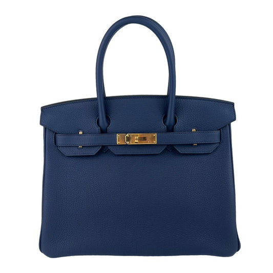 Birkin30 バーキン30 Bleu navy ブルーネイビー  GHW ゴールド金具 Stamp-W W刻印