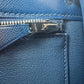 Hermès エルメス Kelly25 ケリー25 Stamp-W W刻印 Madame/Crocodile マダム/クロコダイル Deep blue ディープブルー PHW シルバー金具