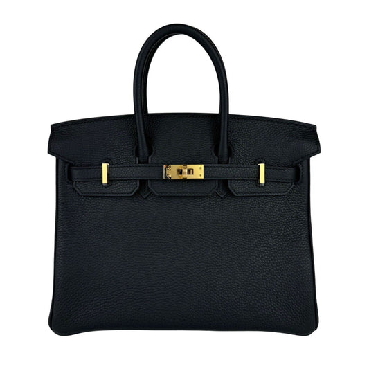 Birkin25 バーキン25 Black ブラック GHW ゴールド金具 W刻印 Togo トゴ