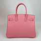 Birkin30 バーキン30 Rose Confetti ローズコンフェッティ PHW シルバー金具 Y刻印