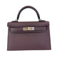 Hermès エルメス Mini kelly ミニケリー Stamp-W W刻印  Epsom エプソン Rouge sellier ルージュセリエ EHW エレクトラム金具