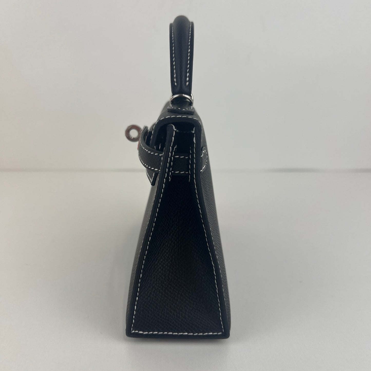 Mini kelly HSS ミニケリーHSS Black ブラック PHW シルバー金具 Stamp-K  K刻印