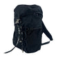 ミディアム トレッキング バックパック ナイロン ブラック シルバー金具